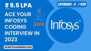 Infosys Power Programmer Coding Interview 2023 : Boost Your Coding Skills  | Java 8 | CTC : 9.5 LPA