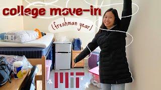 2021 college move-in + first day at MIT! // MIT New House