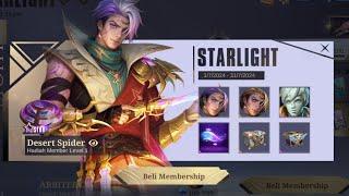 Review Skin Starlight Gusion, Wow Efek Spiderman Cuk  | Mobile Legends