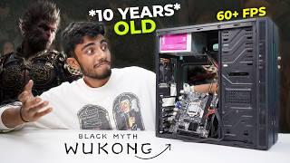 Playing Black Myth Wukong On My 10 YEARS OLD PC! 60+ FPS 