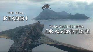 The Dragon that made Aemond & Vhagar Flee Dragonstone