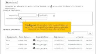 Hosting - 18 - What are parked and addon domains? What about subdomains?