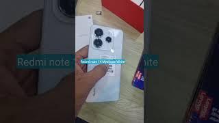 Redmi Note 14 5G Mystique White Colour Unboxing