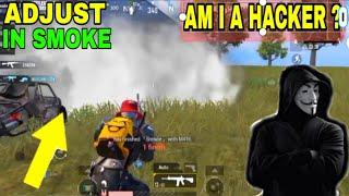 #shorts AM I A HACKER Adjust in smoke BGMI India Hackod gaming