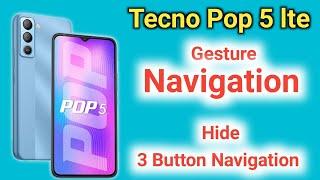 Tecno pop 5 lte back button, tecno pop 5 lte navigation bar, How to change navigation bar in tecno