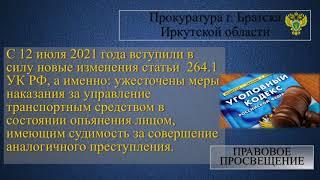 РАЗЪЯСНЕНИЕ ЗАКОНОДАТЕЛЬСТВА ПО СТ 264 1 УК РФ