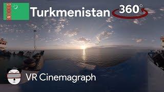  360° Cinemagraphs: Sailing Sunset | Turkmenbashi, Turkmenistan 
