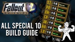 Fallout 2 - God Mode / SPECIAL 10 Character Build/Cheat Guide