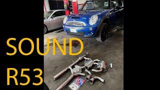 SOUND MINI R53 MALIAN EXHAUST 