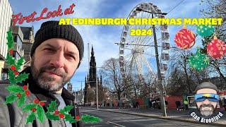 First look at the Edinburgh Christmas Market 2024