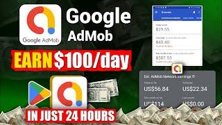 How to EARN $100 DAILY from GOOGLE AdMob 2025 | Google AdMob Earning Tricks