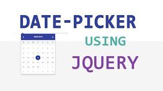 Datepicker Using Jquery Bootstrap