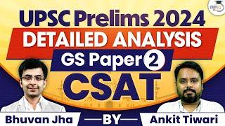 UPSC CSAT 2024 Solved Paper | GS 2 Paper Solution 2024 | Answer Key | StudyIQ IAS