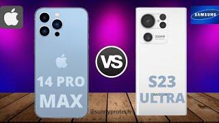 Comparison: Samsung Galaxy S23 Ultra VS Iphone 14 Pro Max (Leak)|| Spec Comparison