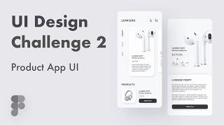 UI Design Challenge 2 | Product App UI