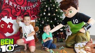 It's a BEN 10 Christmas with Calvin and Kaison CKN