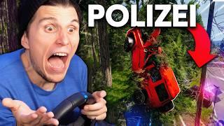 POLIZIST rastet aus bei VERFOLGUNGSJAGD | BeamNG