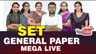 SET GENERAL PAPER | MEGA LIVE | SET EXAM 2022