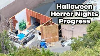 Universal Hollywood Updates! Halloween Horror Nights Progress!