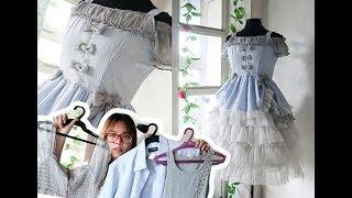 MAJOR THRIFT FLIP | Old clothes to Lolita Dress