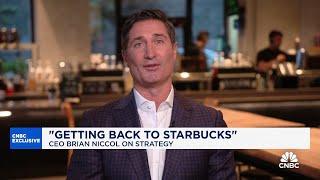 Starbucks CEO Brian Niccol: Excited to get this turnaround going