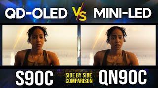 Samsung S90C vs QN90C | QD OLED vs Mini LED Neo QLED TV Comparison