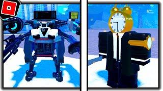 How to get SCIENTIST CCTV MAN and ALARM CLOCKMAN in ST: BLOCKADE REBOOT - Roblox