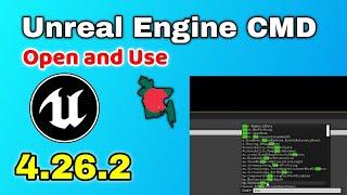 UE4 CMD and UE5 CMD how to use and Open In Bangla | Unreal Engine Bangaldesh Unreal Engine Bangla