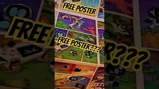 Unboxing Astro Bot PS5 Free Poster And Comic #astrobot #ps5 #gaming #shorts