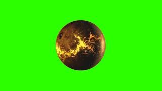 Alien Planet #1 / Green Screen - Chroma Key