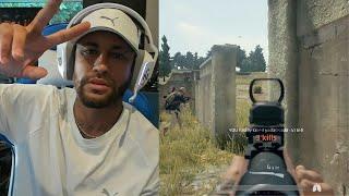 NEYMAR JOGANDO PUBG BATTLEGROUNDS - MELHORES MOMENTOS