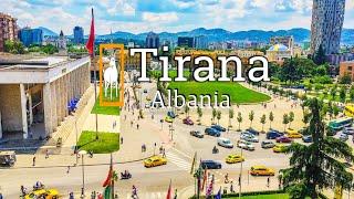 Tirana - the capital of albania 8k video | cinematic film | Albania travel guid & facts 2022