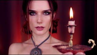 Medieval ASMR Triss Healing You , Hypnosis , Inaudible Whispers , The Witcher Role Play