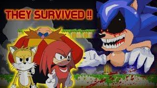 Sonic.exe: The Spirits of Hell | THEY SURVIVED THE NIGHTMARE [BEST ENDING]