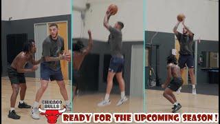 CHICAGO BULLS LONZO BALL SOME ONE ON ONE PLAY IN THE LATEST OFF SEASON WORK OUT