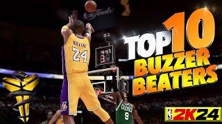 NBA 2K24 TOP 10 PLAYS Of The Week #6 INSANELY LUCKY BUZZER Beaters!