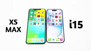 iPhone 15 Vs iPhone Xs Max - Speed & Performance Test 2024