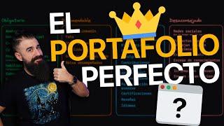 ¿Cómo crear el PORTAFOLIO PERFECTO para PROGRAMADORES?