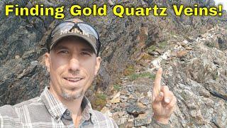 Prospecting Gold Veins With Dan Hurd!