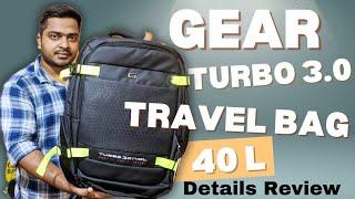 Best Travel Backpack Under 1000/-  Gear Turbo 45 Backpack Review