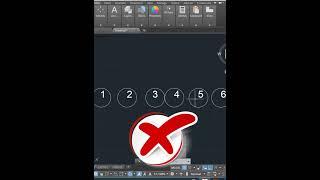 autocad tricks || tcircle command in autocad #shorts