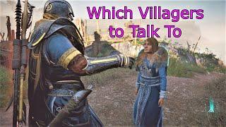 Ask the Villagers About Nightmares - Assassin's Creed Valhalla - Tossing and Turning Which Villagers