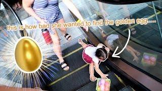 GIANT EASTER EGG HUNT AROUND HAWAII'S LARGEST MALL! *1 GOLDEN EGG