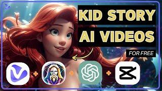 How to Create Animation Story Videos for Kids Using 100% FREE AI Tools