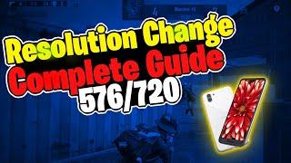 Aquos r2 Resolution Change || Complete Guide  || No lag || 576/720 || Ahad op