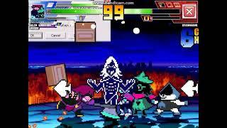 MUGEN battle #5160: Delta Warriors & Lancer vs IWBTG Bosses #2