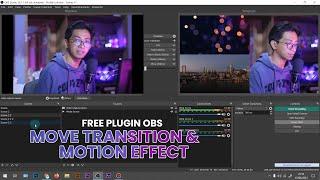 MOVE TRANSITION & MOTION EFFECT | BEST PLUGIN OBS Studio