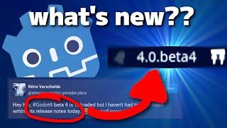 Cool features in the new Godot 4.0 beta 4 release