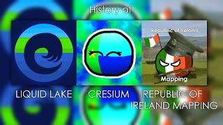 History of Liquid Lake, Cresium & Republic of Ireland Mapping (reupload)