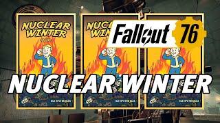 Fallout 76. NUCLEAR WINTER - ЯДЕРНАЯ ЗИМА (Королевская Битва). Прохождение Fallout 76. Часть 8.